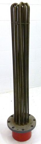 Chromalox tm0-1230 flanged immersion hot oil heater 40&#034; 480v 1-3ph 30kw *new* for sale