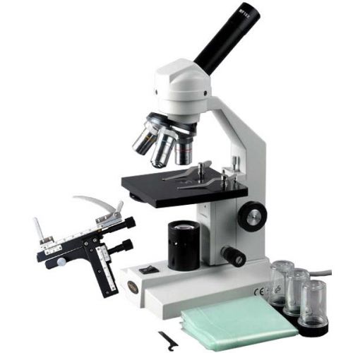 40X-400X Student Compound Microscope with Mechanical Stage