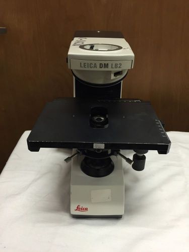 Leica DM LB 2 Binocular Microscope - SHIPS WORLD WIDE FAST