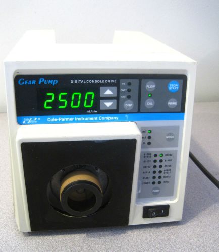 Cole Parmer Micropump Gear Pump Digital Dispensing Drive 75210-20 180-3600 RPM