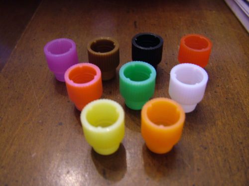 1000 sarstedt stoppers (lids) for 12 mm tube mixed color #65.809.999 for sale