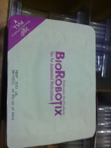 MBP Catalog # 951-262, 300 ul BioRobotix tips 10 trays of 96 NIB