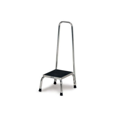 - step stool with hand rail  14.25&#034;w x 11.25&#034;d x 9&#034;h 1 ea for sale