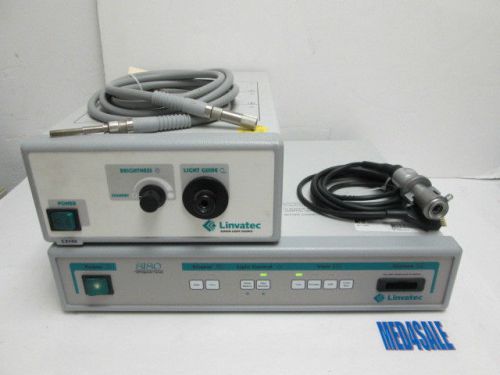 Linvatec Conmed Endoscopy Camera Console 8180 w/Head 8172 &amp; C3140C Light Source