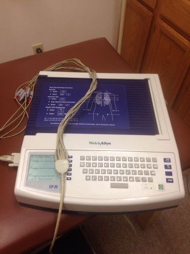 Welch Allyn CP 20 Electriocardiograph 10 Lead
