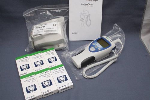 Welch allyn suretemp plus 692 electronic thermometer wall mount &amp; more - nos for sale