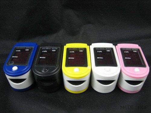6 color Finger Pulse Oximeter spo2 monitor Fingertip Oxygen Monitor CE FDA 50dl