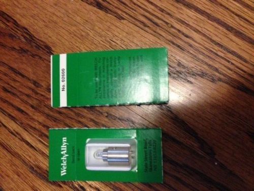 Lot of 2 - Welch Allyn 02600 6V HALOGEN REPLACEMENT HEADLIGHT LAMP BULB
