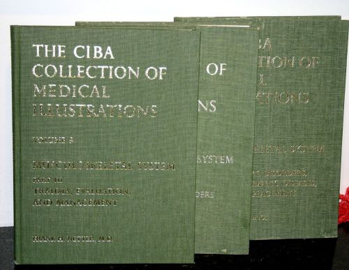 NETTER CIBA  Vol 8 Parts I II III MUSCULOSKELETAL SYSTEM Anatomy Surgery 1991