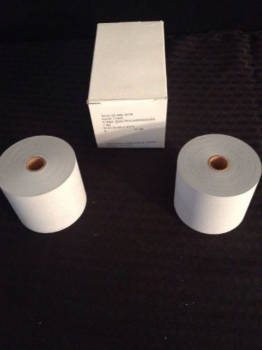 NEW LOT OF 4 ROLLS (2 BOXES) GRAPHIC CONTROLS Electrocardiograph Paper