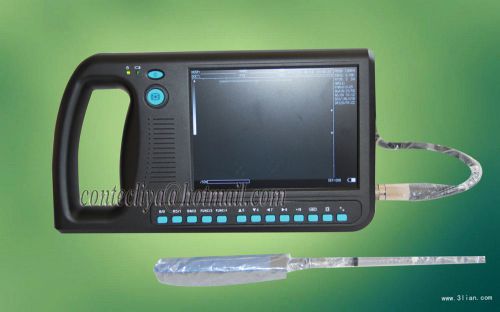 USB VET Veterinary CONTEC New Digital PalmSmart Ultrasound Scanner+Rectal Probe