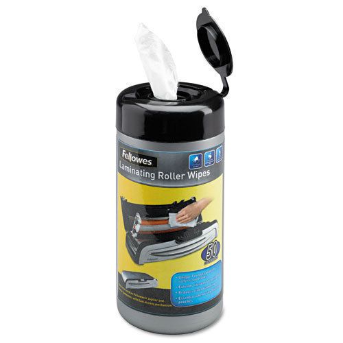 Fellowes Laminating Roller Wipes - 50pk Free Shipping