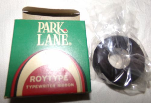 VINTAGE PARK LANE ROYTYPE TYPEWRITER RIBBON REMINGTON ELECT BLACK NOS NR