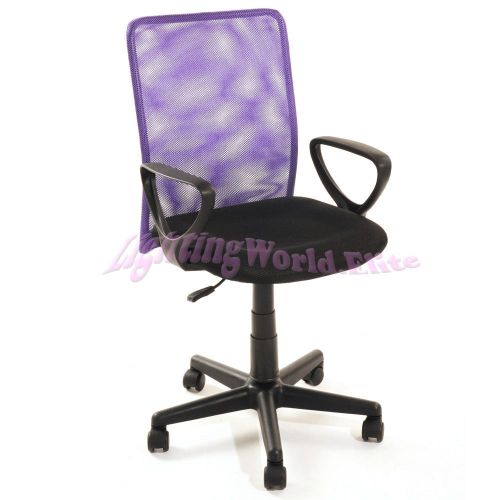 Cheap Purple Executive Eames Swivel Computer Office Managerial Mesh Desk Chair