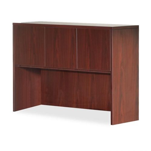 Lorell llr69912 essentials series mahogany laminate desking for sale