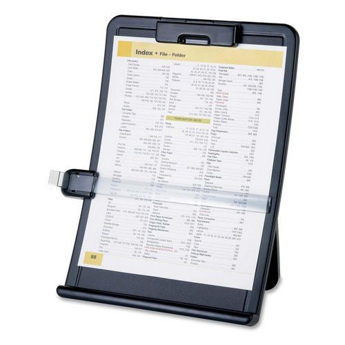 Sparco Black Adjustable Easel Document Holder 10&#034;x2 1/2&#034;x14 3/8&#034;. Sold as Each