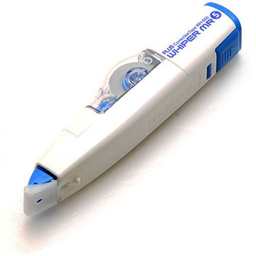 PLUS Whiper Correction Tape Mini Roller Refillable WH-605 (5mmx6m) Blue
