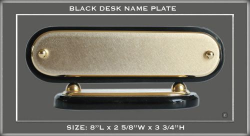 Brass Engraved Custom Handmade Desk Nameplate Solid Brass Signs Plaques