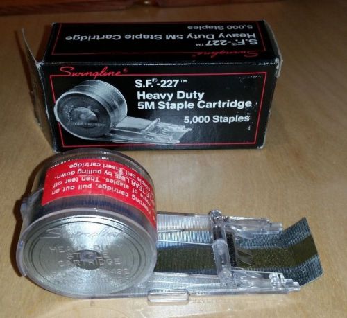 Swingline 69495 SF227 Heavy-Duty Staple Cartridge, 3/8&#034;, 5000 Staples