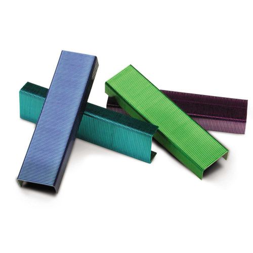 Swingline Color Bright Staples, 0.25&#034; Leg Length, Colors May Vary, 2000/Pack