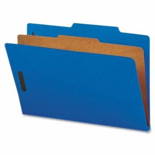 Nature Saver Classification Folders, 1 Divider, 10 per Box, Blue (NATSP17221)