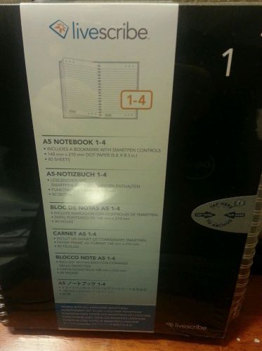 Pack of 4 Livescribe notebooks