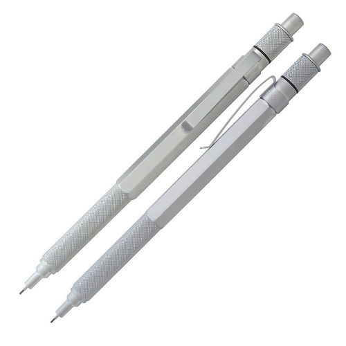 RETRO 51 1951 HEX-O-Matic capless .7mm mech pencil SILVER HEX-615P Rotring style