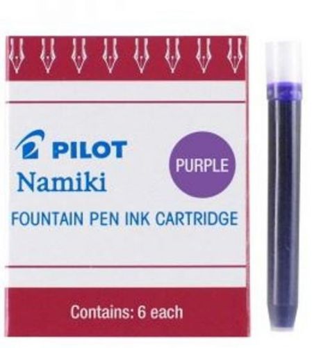 Pilot Namiki IC50 Fountain Pen Ink Cartridge, Purple12 Cartridges (69004)