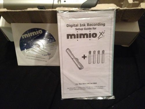 MIMIO Xi DIGITAL WHITEBOARD DRY ERASE WIRELESS USB KIT