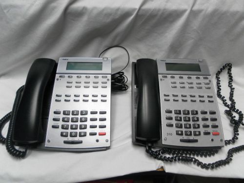 NEC 22B HF/Disp Aspirephone-BK IP1NA-12TXH Telephone Black 0890043
