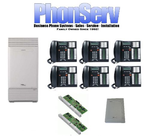 Norstar MICS 4-8 Lines Startalk Flash Voicemail 6 T7316 Digital Phone System