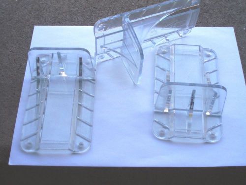 Box of 50 Clear Structural Rib Snow Guards for metal roofing