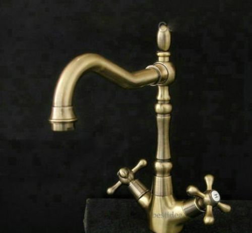 Anti brass faucet mixer tap kitchen swivel good AT004