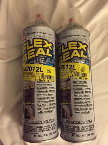 2 Cans Of Flex Seal