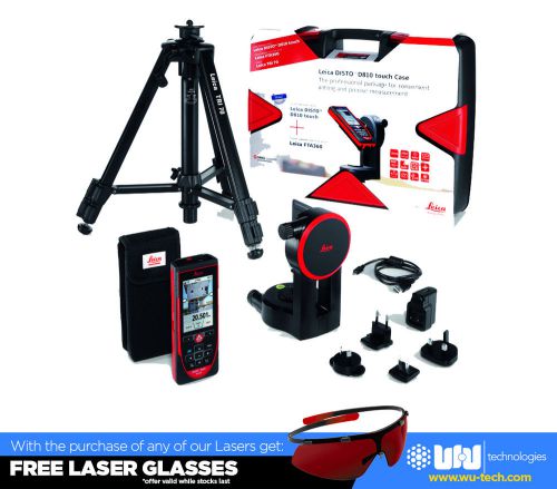 Leica disto d810t professional kit plus free laser glass for sale