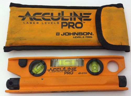 Acculine pro laser levels 40-6164 torpedo level for sale