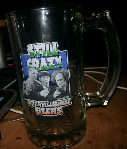 Still crazy after all these beers 3 stooge mug 2010 inc