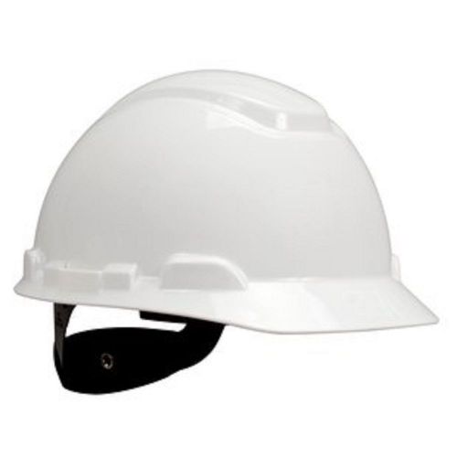 3M Hard Hat H-701R-UV, With UVicator, 4-Point Ratchet Suspension, White