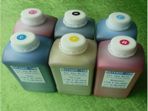 Top quality eco-solvent inks for hp designjet 8000s 9000s plotter  6colors for sale