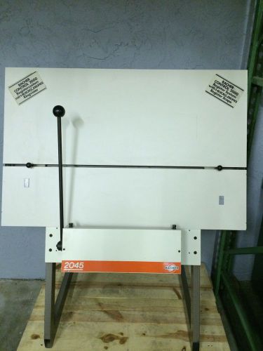 Bacher plate punch model 2045 for heidelberg press for sale