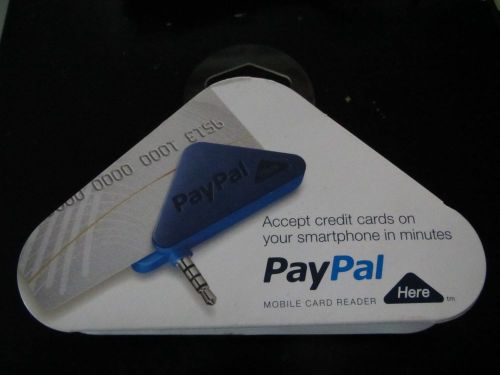 ?PAYPAL HERE Credit Card Reader iPhone Android Accept Payments Online BRAND NEW?