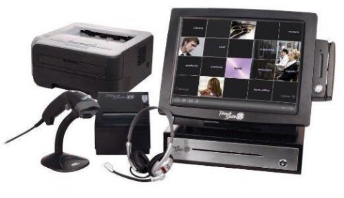 TouchSuite Salon All-in-one Point of Sale System POS w/ **TWO COMPUTERS**