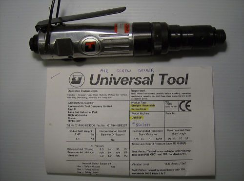 Air Screwdriver Industrial Grade Straight Reversible Universal Tool Company