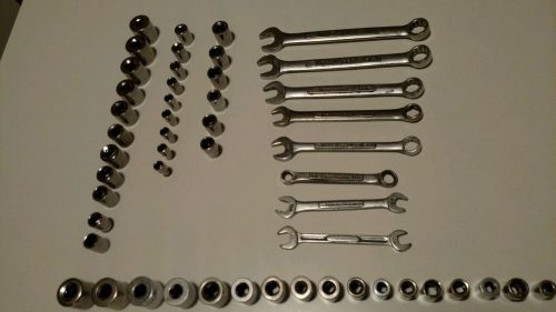 Craftsman tools!!.51 pieces.All Craftsman -And one Snap-on wrench!! No Reserve!!