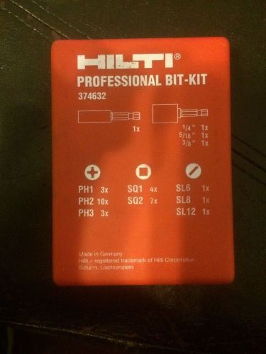 Hilti 32 Piece Professional Bit-Kit 374632
