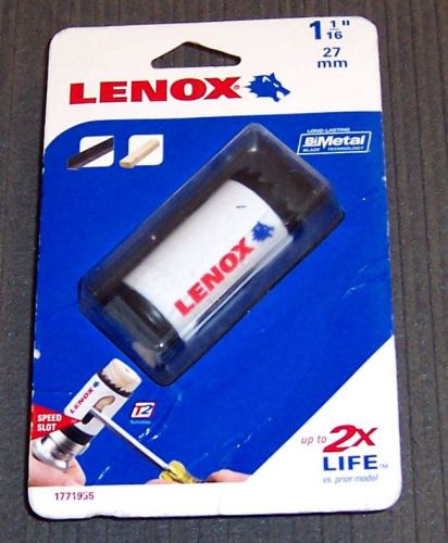 Lenox tools 1771955 1-1/16&#034; bi-metal speed slot hole saw for sale