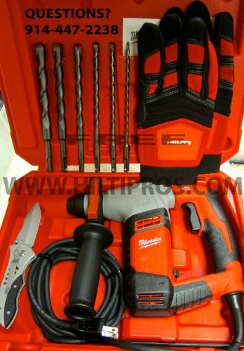 Milwaukee 5/8&#034; sds plus rotary hammer - hilti te 7- new, free extras, fast ship for sale