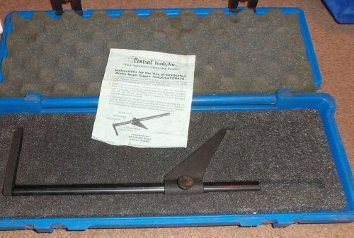 Central tools inc graduated brake drum gage 6456 in case usa for sale