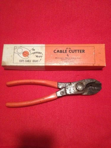 Vintage Cable Cutter, 8&#034;, Cuts Copper And Aluminum Cable Free Shipping