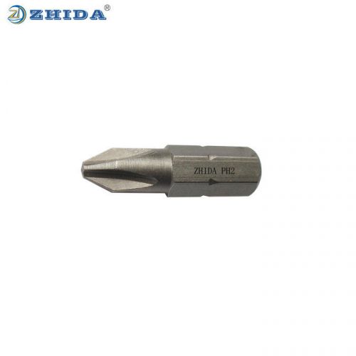 Ph2 screwdriver bits 25mm screw insert bits ph2 (zhida manufacturer) 100pcs for sale
